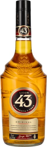 Licor 43 Original (1x1,0l) 31% vol., Aromen von Vanille, mediterranen Zitrusfrüchten und aromatischen Gewürzen, trinke ihn pur, auf Eis, mit Milch, mit Espresso oder als fruchtigen Longdrink Licor 43 Original (1x1,0l) 31% vol., Aromen von Vanille, mediterranen Zitrusfrüchten und aromatischen Gewürzen, trinke ihn pur, auf Eis, mit Milch, mit Espresso oder als fruchtigen Longdrink von Licor 43