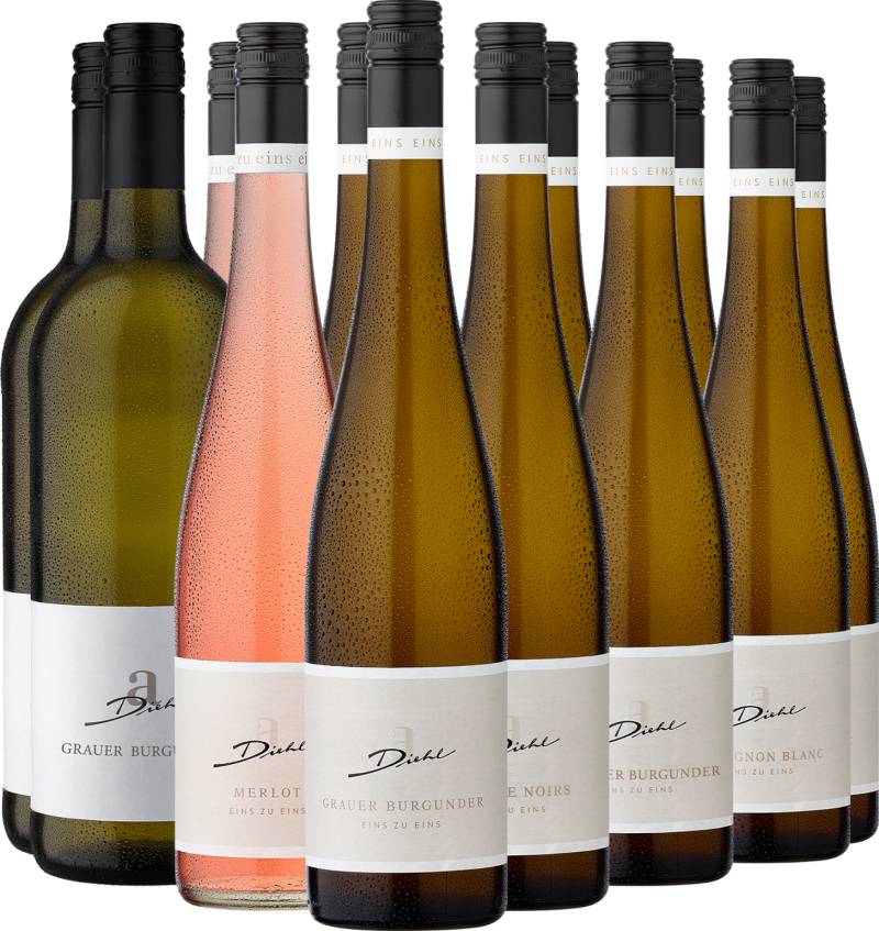 12er-Probierpaket »Weingut A. Diehl Bestseller« von A. Diehl