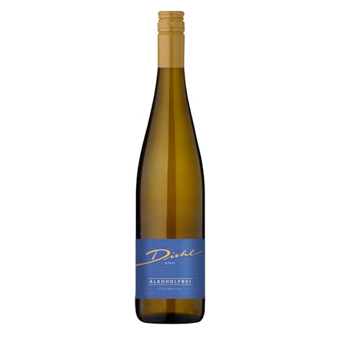 Diehl Chardonnay Alkoholfrei feinherb (1 x 0,75l) - Fruchtiger Weißwein aus der Pfalz ohne Alkohol von Onetobye
