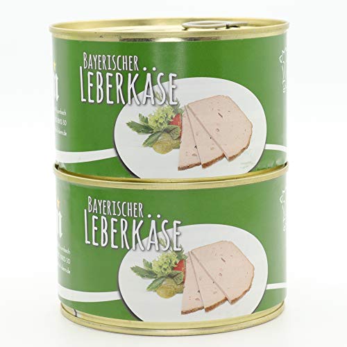 2 x 400g Diem - Bayerischer Leberkäse, Bayerischer Leberkäs, Fleischwurst, - Langes MHD von Diem