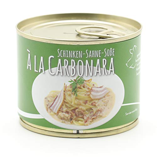 Carbonara– Schinken Sahne Soße - in der Konserve - eine Portion - 200g - Diem - Konserve - Langes MhD von Diem