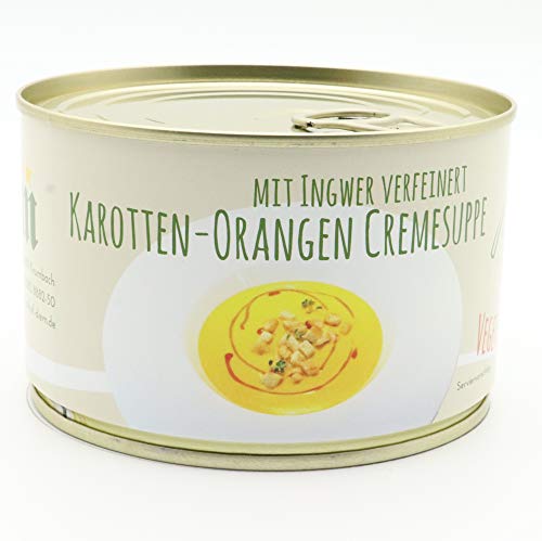 Diem - Karotten Orangen Cremesuppe mit Ingwer verfeinert - 400g - langes Mhd von Diem