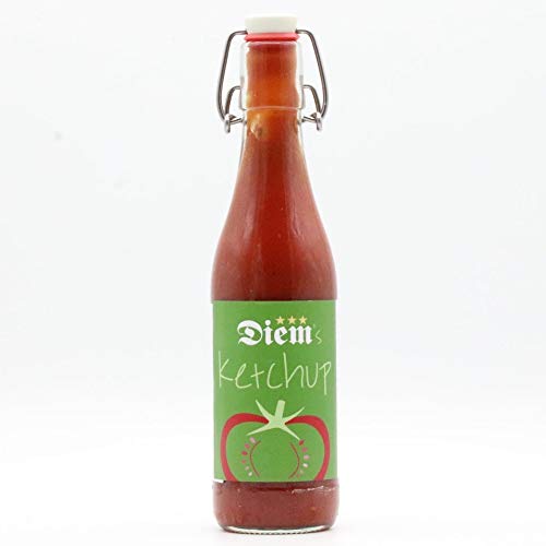 Diem Ketchup 330g Glasflasche Retro, Tomatenketchup, Grillsauce, Tomatensoße, Currysoße, Grilldip, Grillen Diem Ketchup 330g Glasflasche Retro, Tomatenketchup, Grillsauce, Tomatensoße, Currysoße, Grilldip, Grillen von Diem