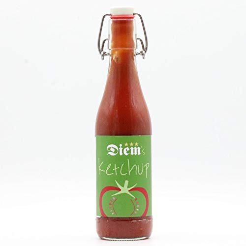 Diem Ketchup 330g Glasflasche Retro, Tomatenketchup, Grillsauce, Tomatensoße, Currysoße, Grilldip, Grillen von Diem