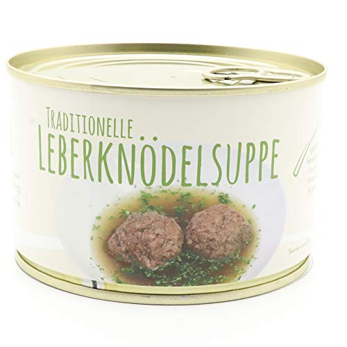 Diem Leberknödel Suppe, Festsuppe, Hochzeitssuppe / Dose 400g - Konserve - Langes MhD - von Diem