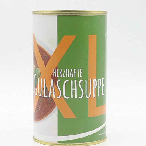 Diem herzhafte Gulaschsuppe / Goulaschsuppe in der praktischen Dose - Ideal für Camping - Wandern 1200g von Diem