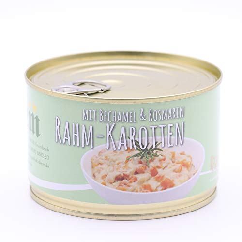 Karotten Rahm Ragout mit Bechamelsoße und Rosmarin Konserve - Diem - 400g von Diem