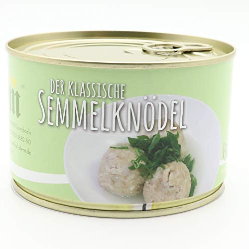 Semmelknödel nach altem Hausfrauen Rezept (3 kleine Semmelknödel 3x Knödel a 90g = 270g) - Konserve - Langes MhD von Diem