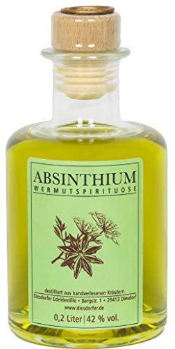 Diesdorfer Absinthium 42%vol. 200 mL Glasflasche von Diesdorfer