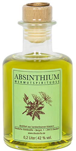Diesdorfer Absinthium 42%vol. 200 mL Glasflasche von Diesdorfer