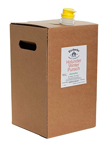 Diesdorfer Holunder - Winterpunsch mit Honig alkoholfrei 1,0L / 10,0 L Bag-in-Box (10,0 L) von Diesdorfer