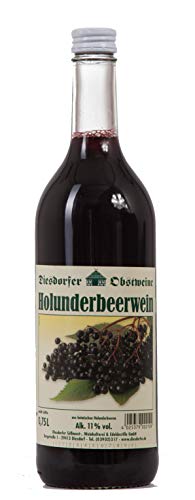 Diesdorfer Holunderbeerwein 11%vol. 0,75 L Diesdorfer Holunderbeerwein 11%vol. 0,75 L von Diesdorfer