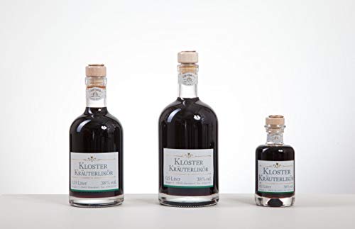 Diesdorfer Kloster Kräuterlikör 38%vol. 100 mL Glasflasche von Diesdorfer