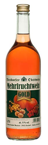 Diesdorfer Mehrfruchtwein Gold 11%vol. 0,75 L von Diesdorfer