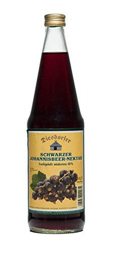 Diesdorfer Schwarzer Johannisbeer Nektar 0,7 L (6 x 0,7 L) von Diesdorfer