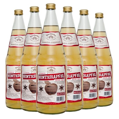 Diesdorfer Winterapfel Apfel Glühwein 11% vol. 1,0 L (6 x 1L) von Diesdorfer