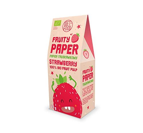 Diet-Food Bio Fruity paper strawberry, 1er Pack (1 x ) von Diet-Food