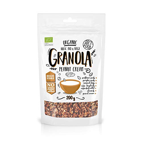 Diet-Food Bio peanut cream granola, 1er Pack (1 x ) von Diet-Food