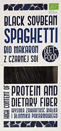 Diet-food - Bio Schwarze Soja Nudeln Low Carb Nudeln Schwarze Bohnen Protein Nudeln Black Bean Spaghetti mit Vitamine B Folsäure Vitamin E Glutenfrei Proteinreich 200 g Diet-food - Bio Schwarze Soja Nudeln Low Carb Nudeln Schwarze Bohnen Protein Nudeln Black Bean Spaghetti mit Vitamine B Folsäure Vitamin E Glutenfrei Proteinreich 200 g von Diet-Food