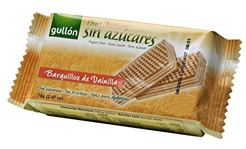 Diet Nature - Barquillos de vainilla - Sin azúcares - 70 g von Gullon