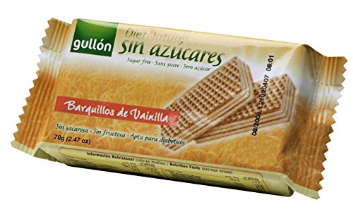 Diet Nature - Barquillos de vainilla - Sin azúcares - 70 g Diet Nature - Barquillos de vainilla - Sin azúcares - 70 g von Gullon