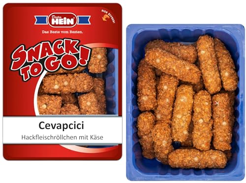 Cevapcici Hackfleischröllchen mit Käse 20x50g Dieter Hein Cevapcici Hackfleischröllchen mit Käse 20x50g Dieter Hein von Dieter Hein