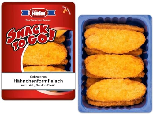 Hähnchen Cordon Bleu, tischfertig gebratenes Hähnchenformfleisch, gefüllt mit Käse und Kochschinken Hähnchen Cordon Bleu, tischfertig gebratenes Hähnchenformfleisch, gefüllt mit Käse und Kochschinken von Dieter Hein
