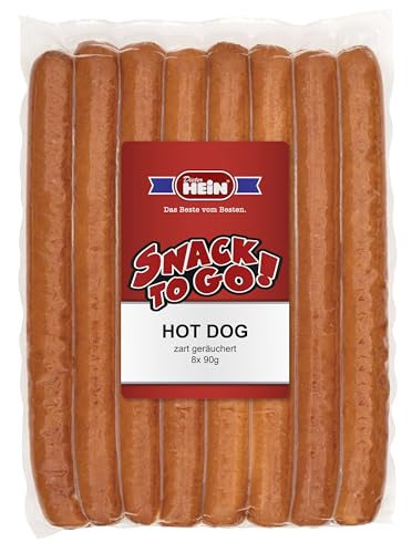 Hot Dog 8x90g = 720g - Ohne Kühlung haltbar - von Dieter Hein von Dieter Hein