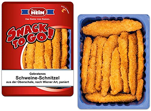 Schnitzel "Wiener Art" Schweineschnitzel tischfertig gebraten 10x 100g im Frischepack Das Original von Dieter Hein von Dieter Hein