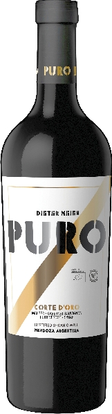 Dieter Meier Puro Corte D Oro Jg. 2019 Cuvee aus 40 Proz. Malbec, 33 Proz. Cabernet Sauvignon, 27 Proz. Petit Verdot 12 Monate in französische Eiche gereift Dieter Meier Puro Corte D Oro Jg. 2019 Cuvee aus 40 Proz. Malbec, 33 Proz. Cabernet Sauvignon, 27 Proz. Petit Verdot 12 Monate in französische Eiche gereift