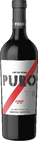 Dieter Meier Puro Corte Jg. 2020 Cuvee aus 50 Proz. Malbec, 35 Proz. Cabernet Sauvignon, 15 Proz. Cabernet Franc in französischen Eichenholzfässern gereift von Dieter Meier