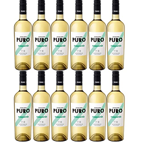Dieter Meier Puro Torrontés Weißwein Wein trocken Bio Argentinien I Visando Paket (12 Flaschen) von Dieter Meier