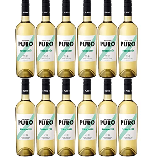 Dieter Meier Puro Torrontés Weißwein Wein trocken Bio Argentinien I Visando Paket (12 Flaschen) von Dieter Meier