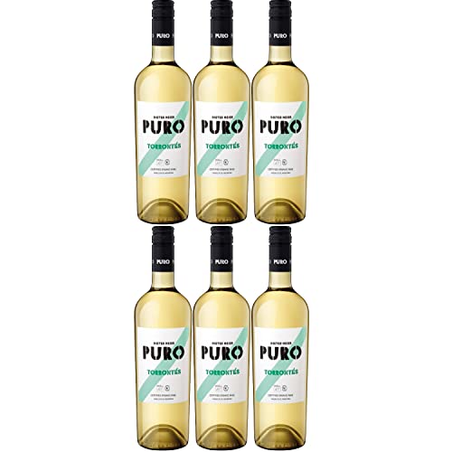 Dieter Meier Puro Torrontés Weißwein Wein trocken Bio Argentinien I Visando Paket (6 Flaschen) von Dieter Meier
