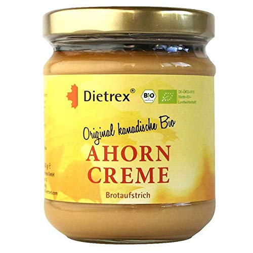 Dietrex Kanadische Ahorncreme Bio | 100% Ahornsaft | cremig karamellig | vegan von Dietrex