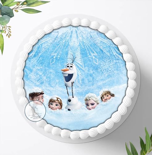 Tortenaufleger Tortenbild Geburtstag Frozen Die Eiskönigin T12 1 