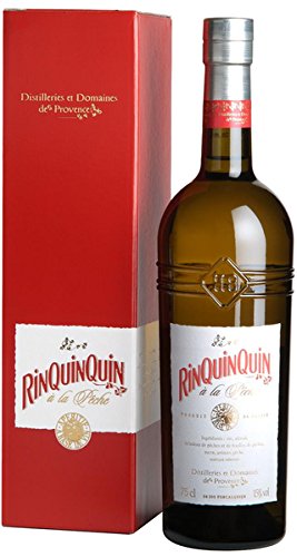 2er Set Rinquinquin à la pêche, Pfirsichlikör 0,75 Liter 0,75 Liter (2 x 0,75 Liter) von Distilleries et Domaines de Provence