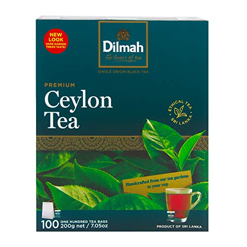Dilmah Premium Qualität 100% Pure Ceylon Tea, 100 Teebeutel von Dilmah