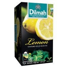 Dilmah zitrone aromatisiert ceylon schwarzer tee 20 teebeutel Netz wt 40 g von Dilmah