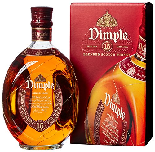 Dimple 15 Jahre, Blended Scotch Whisky (1 x 1l) von Dimple
