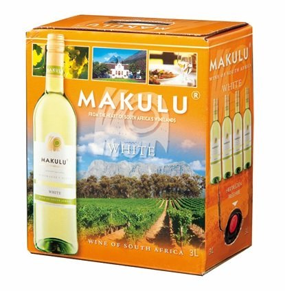 MAKULU Cape White Südafrikanischer Weißwein Bag in Box 3L von Dineart