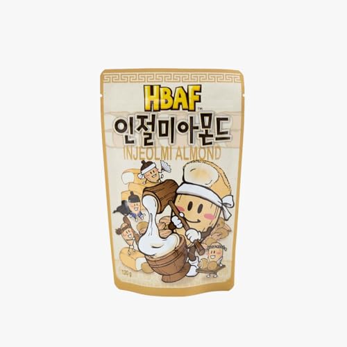HBAF Koreanische Mandeln mit Injeolmi Geschmack - korean almonds hit from korea von Dinese