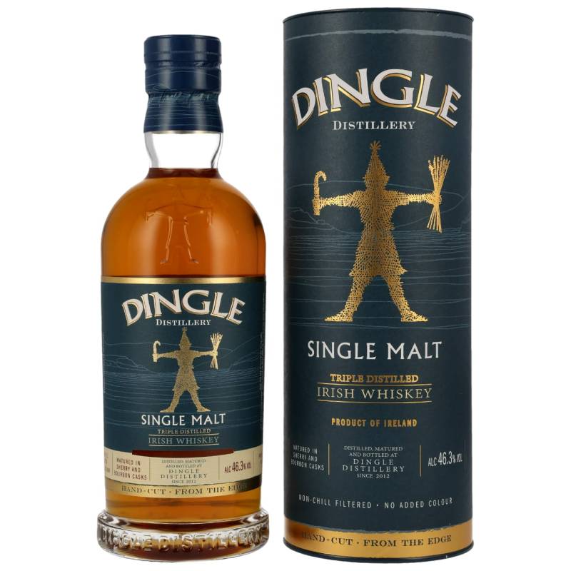 Dingle Single Malt Irish Whisky 46,3% vol. 0,7l von Dingle Distillery Farranredmond Dingle Co. Kerry/IE