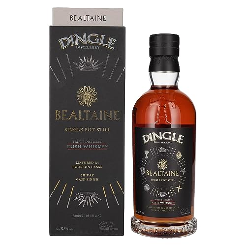 Dingle BEALTAINE Single Pot Still Irish Whiskey Triple Distilled 52,5% Vol. 0,7l in Geschenkbox von Dingle