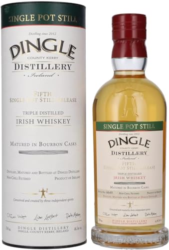 Dingle Fifth Single Pot Still Irish Whiskey 46,5% Vol. 0,7l in Geschenkbox Dingle Fifth Single Pot Still Irish Whiskey 46,5% Vol. 0,7l in Geschenkbox von Dingle
