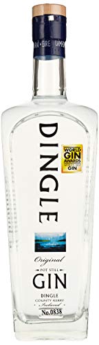 Dingle Gin | Artisan Gin | 700ml | 42,5% Vol. | Wacholder, Koriander & Muskat | In kupfernen Pot Stills destilliert | Handmade Gin aus Irland | In kleinen Chargen hergestellt | Worlds Best Gin 2019 von Dingle