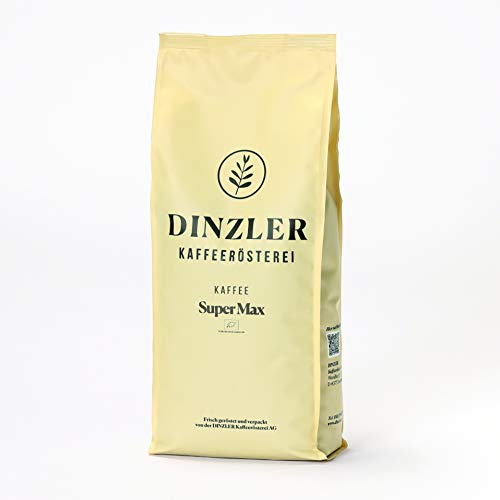 Dinzler Kaffee Super Max Organico - ganze Bohne - 1000 g - Bio von Dinzler Kaffeerösterei AG