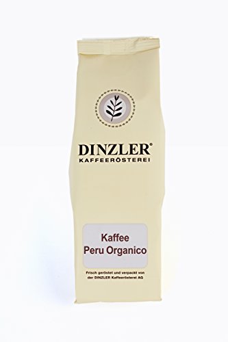 Dinzler Kaffee Peru Organico - ganze Bohne - 250 g - Bio von Dinzler Kaffeerösterei AG