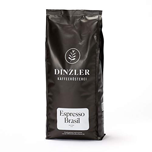 Dinzler Kaffeerösterei - Espresso Brasil - 1kg, ganze Bohne von Dinzler Kaffeerösterei