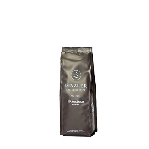 Dinzler Kaffeerösterei Espresso IL GUSTOSO 250g gemahlen für Siebträger von Dinzler Kaffeerösterei